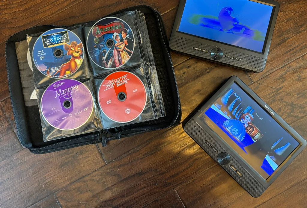 Portable DVD players and some DVDs