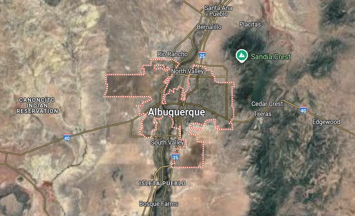 A screenshot of the Google Maps