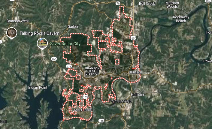 A screenshot of the Google Maps