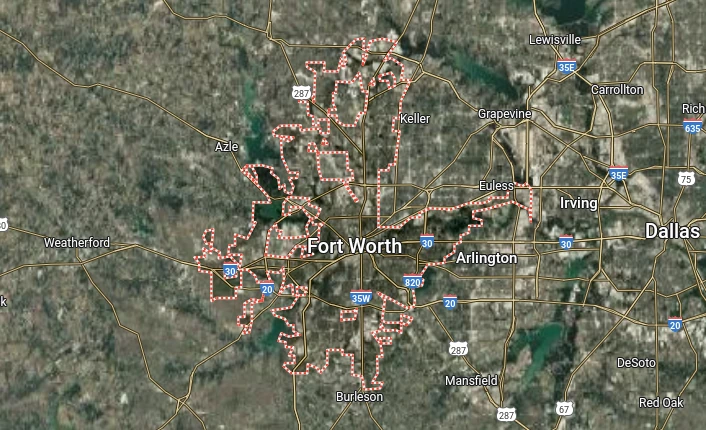 A screenshot of the Google Maps