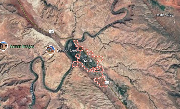 A screenshot of the Google Maps