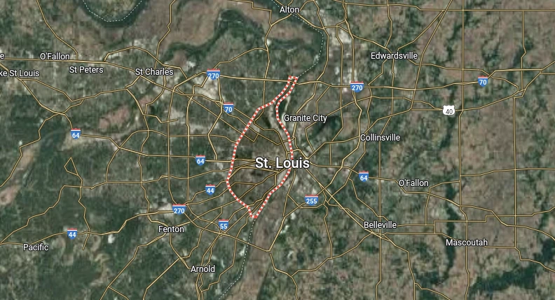 A screenshot of the Google Maps