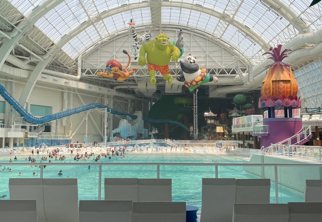 The Dreamworks indoor water park