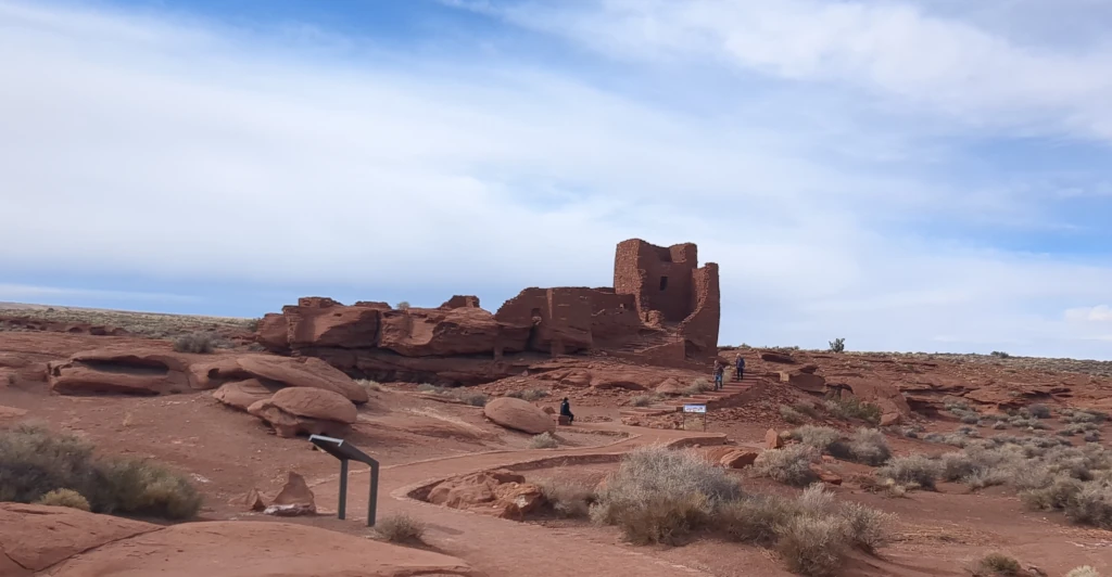 A stone pueblo