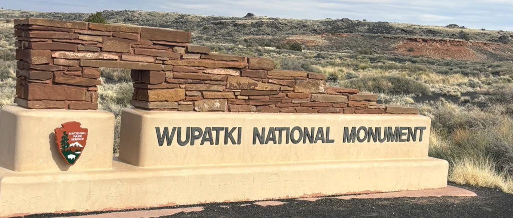 A large stone pueblo